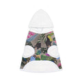 Floral Garden Pet Hoodie — Colorful Tropical Print Dog & Cat Hoodie