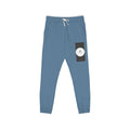 Embroidered Circle Logo Sweatpants — Garment-Dyed Fleece Joggers