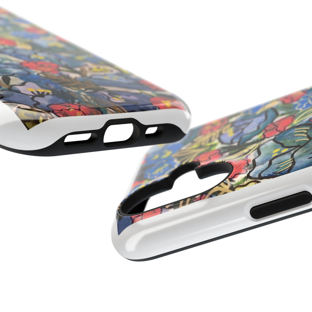 Floral Watercolor Impact-Resistant Phone Case — Colorful Botanical Protection