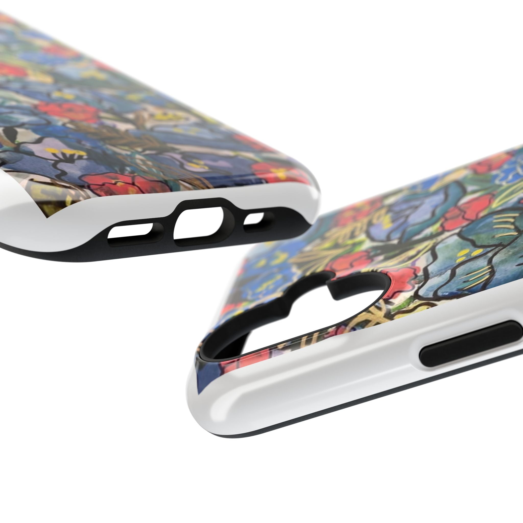 Floral Watercolor Impact-Resistant Phone Case — Colorful Botanical Protection