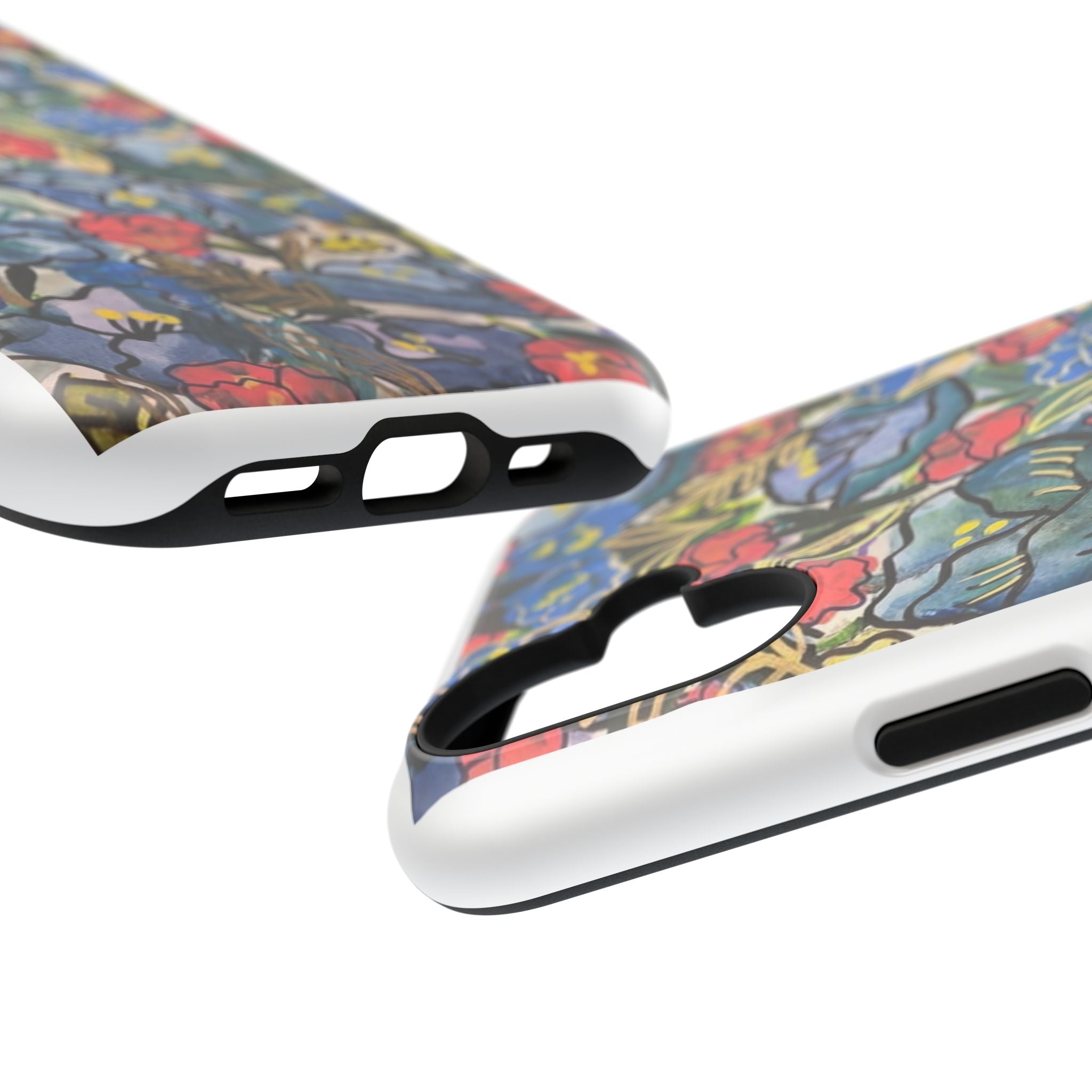 Floral Watercolor Impact-Resistant Phone Case — Colorful Botanical Protection