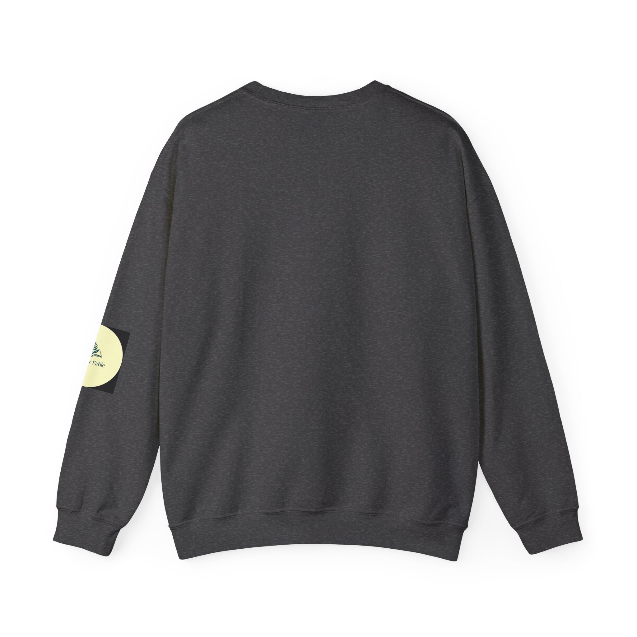 Praying Mantis/Mushroom Garden Crewneck Sweatshirt — Psychedelic Fungi Art