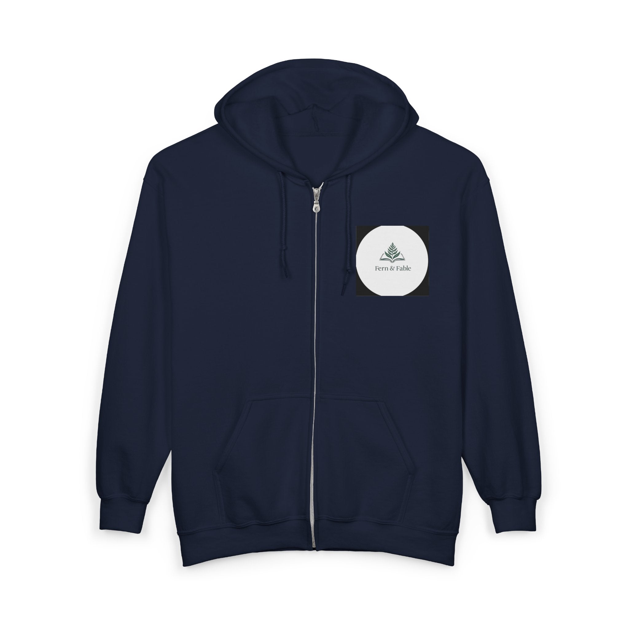 Wolf Howl Zip Hoodie — Artistic Watercolor Wolf Full-Zip Sweatshirt