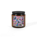Floral Amber Soy Candle — Hand-Poured Scented Jar (Multi-Size)