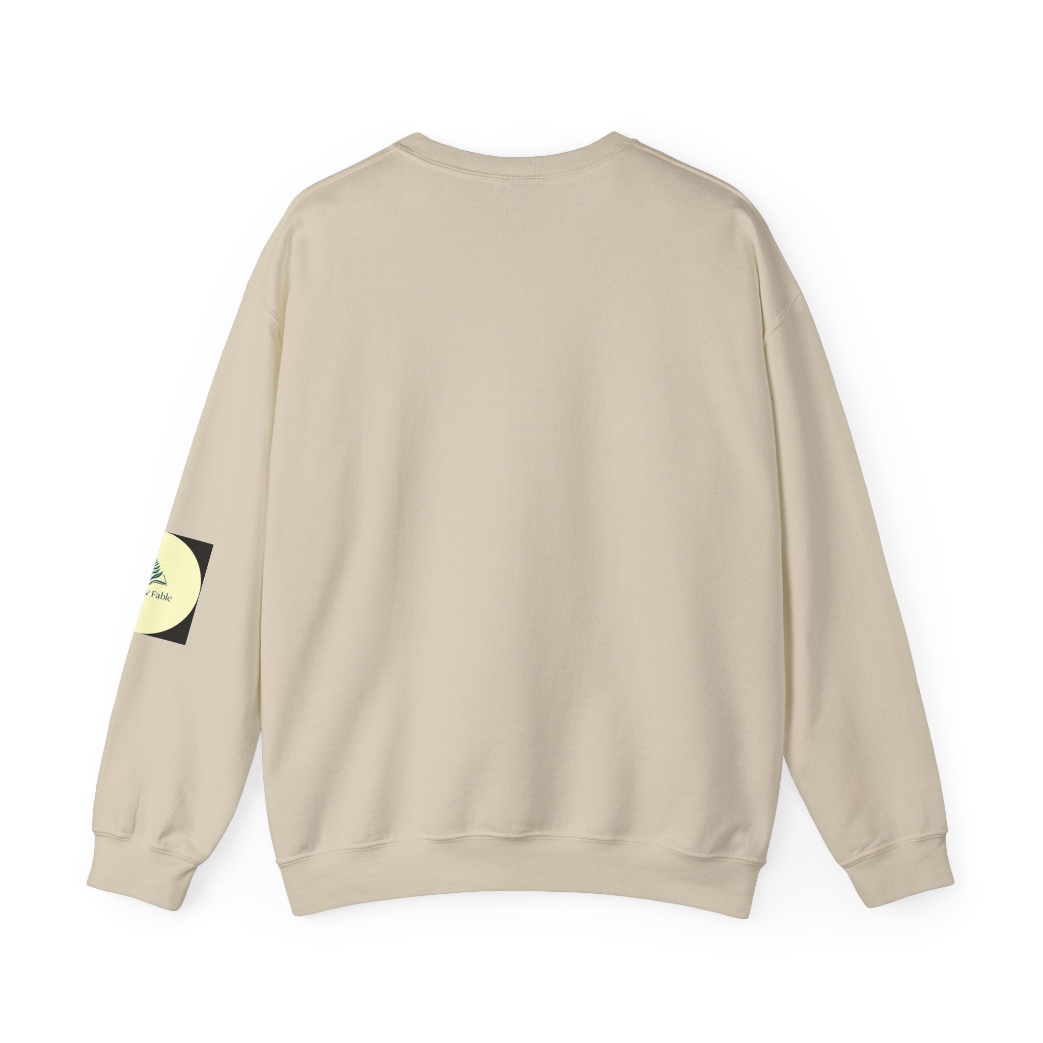 Praying Mantis/Mushroom Garden Crewneck Sweatshirt — Psychedelic Fungi Art
