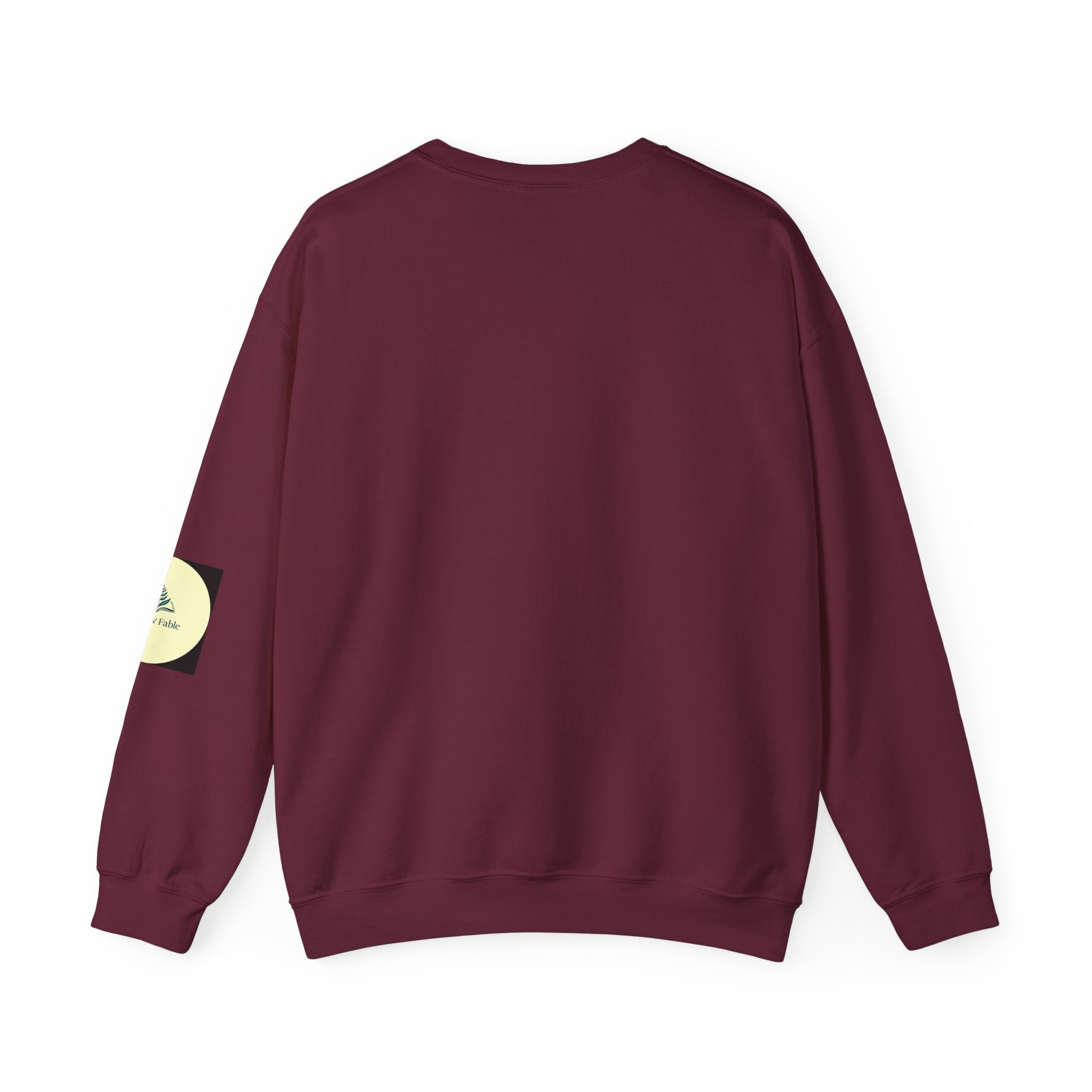 Praying Mantis/Mushroom Garden Crewneck Sweatshirt — Psychedelic Fungi Art