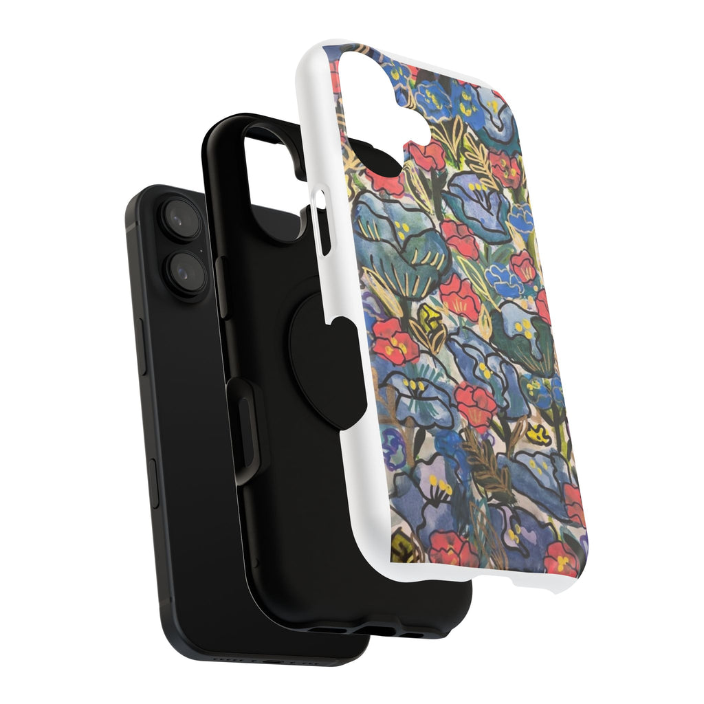 Floral Watercolor Impact-Resistant Phone Case — Colorful Botanical Protection